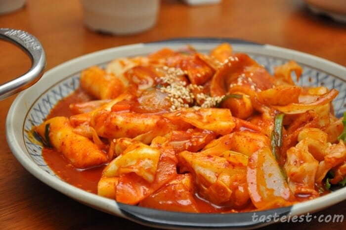 Spicy Korean Food